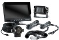 Zestaw MVS z kamerą przednią i cofania, monitorem i przewodami: 25m, 10m, 5m i spiralnym