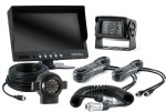 Zestaw wizyjny z kamerą przednią, cofania i przewodem spiralnym