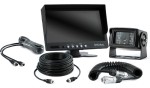 Zestaw wizyjny MVS z kamerą cofania i przewodem spiralnym