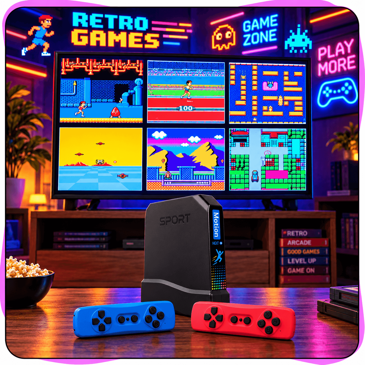 konsola DM7 - gry_retro_8bitow