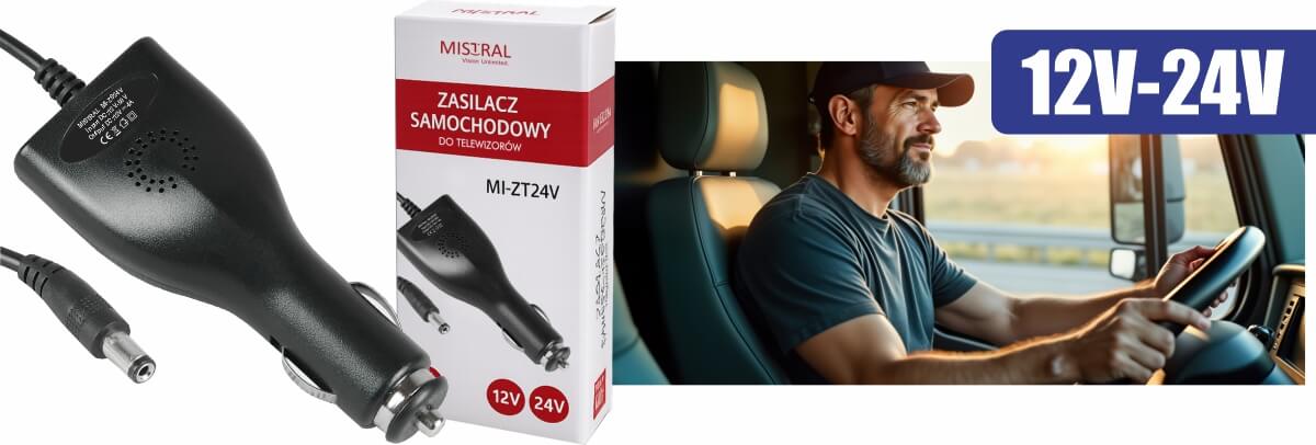 TV14-TV16 Mistral-zasilacz 12V-24V